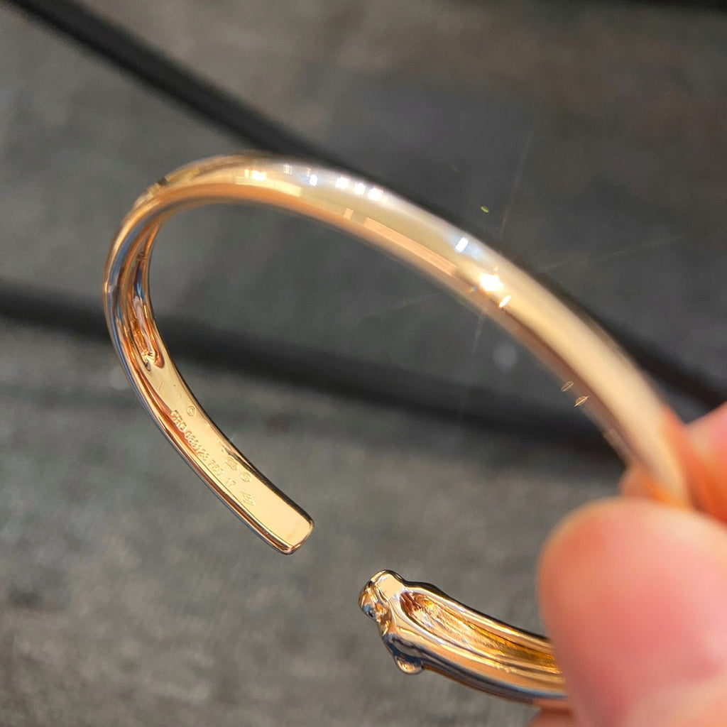 CARTIER PANTHERE GOLD OPEN BRACELET