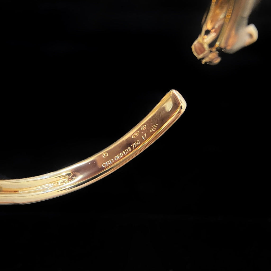 CARTIER PANTHERE GOLD OPEN BRACELET
